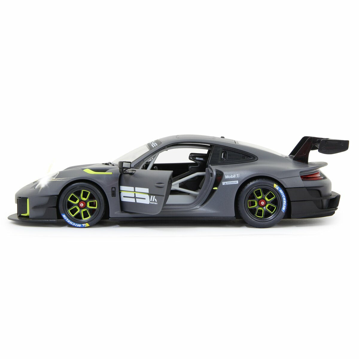 Jamara Porsche 911 Gt2 Rs Clubsport 25 1:14 Grau 2,4ghz Manual Door