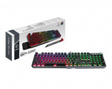 Teclado Gaming Msi Vigor Gk-71 Sonic Rojo