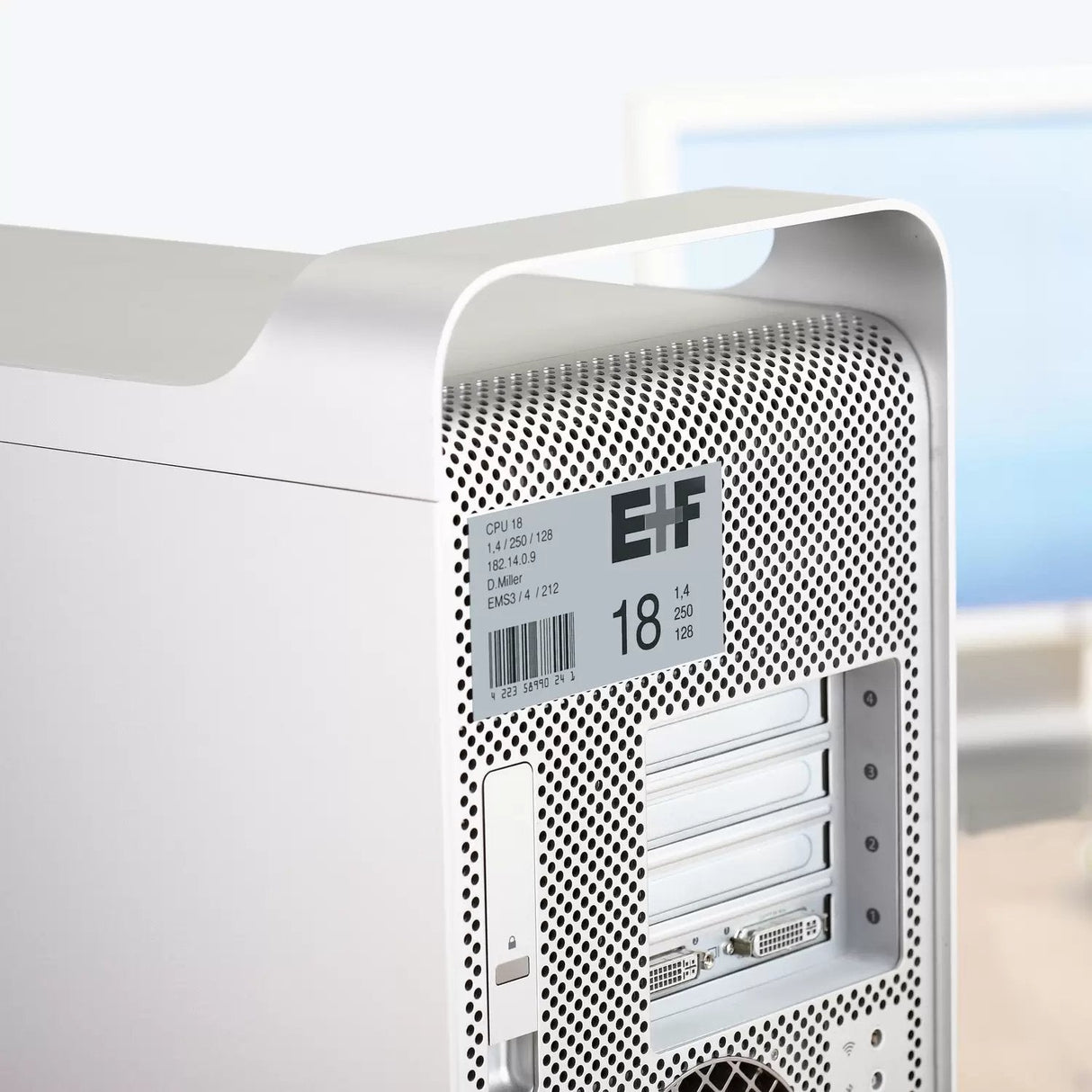 Etiquetas Para Placas De Identificación Herma A4 63,5x29,6 Mm Lámina 270 Piezas.