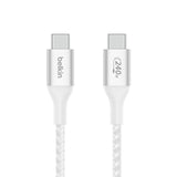 Cable Usb-C/Usb-C Blanca Belkin Boost Charge 240w, 1m Cab015bt1mwh