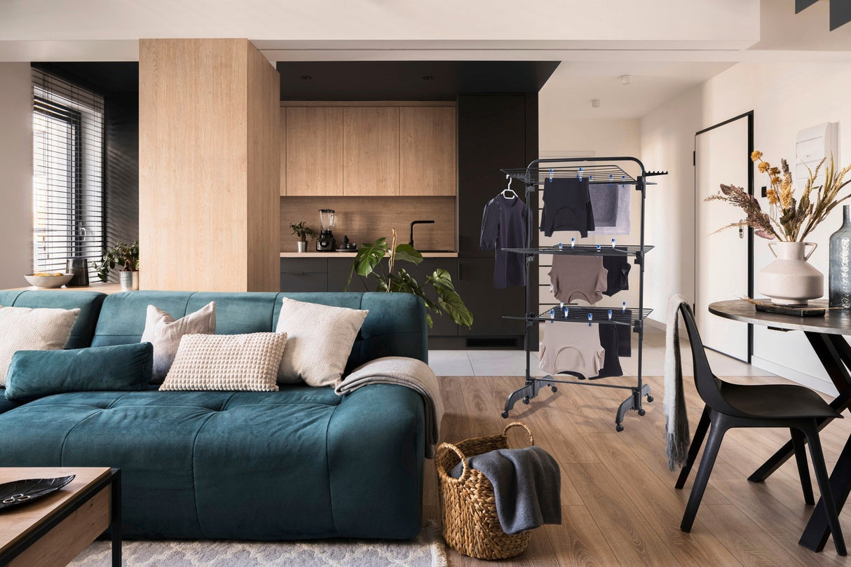 EAN 4006501816917 - Leifheit Seaford Tendedero de ropa Negro imagen 4