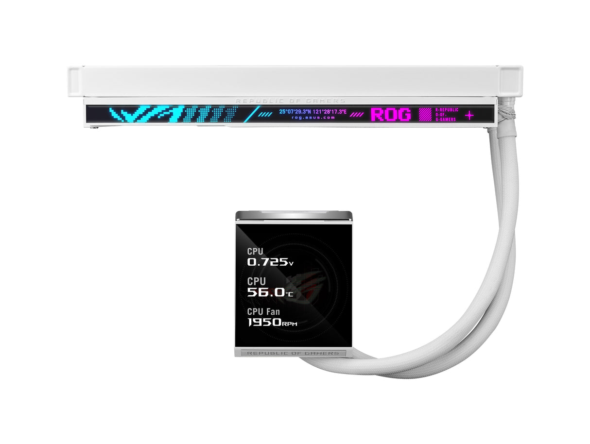 Asus Rog Mrix Lc Iv 360 Argb Lcd Blanco