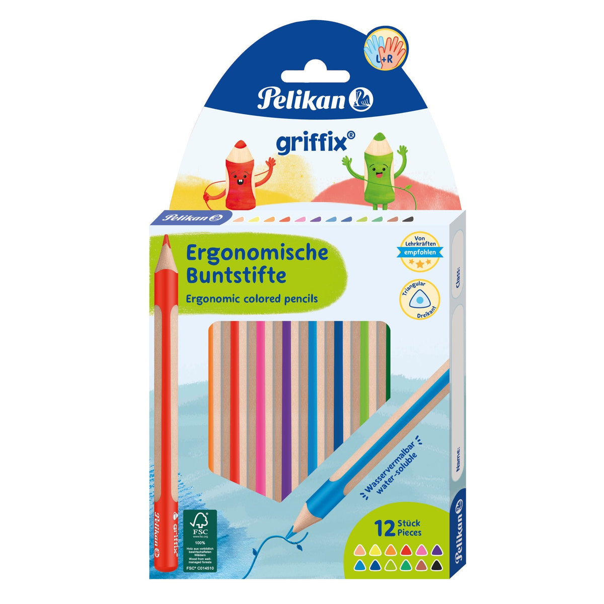 Pelikan Griffix® Lápices De Colores Multicolor