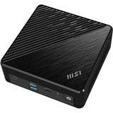 Msi Cubi N Adl S-225beu Barebone Pc/ Poste De Travail 0,69l Mini Pc Negro N100