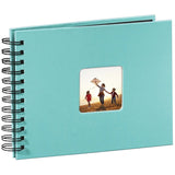 Hama Fine Art Spiral Turquesa 24x17 50 Paginas Negras 113673