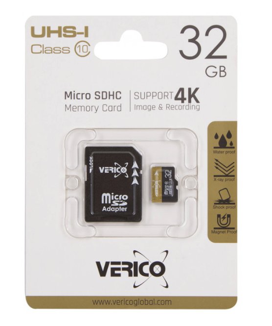 Verico Microsdhc 32gb - 32 Gb - Microsdhc - Clase 10 - Uhs-I - 10 Mb/S - 10 Mb/S