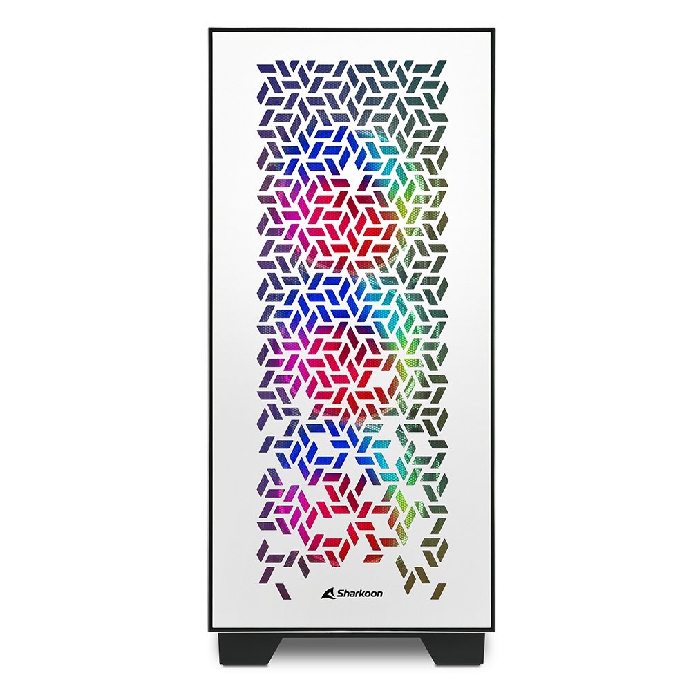 Caja Pc Sharkoon Elite Shark Ca300h Blanca