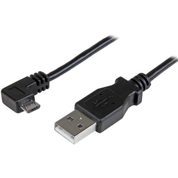 Cable 0.5m Micro Usb Acodado   Cabl La Derecha Para Smartphones