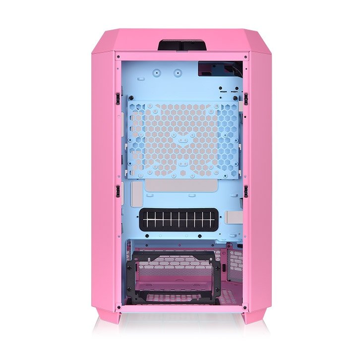 Caja Pc Thermaltake The Tower 300 Bubble Pink,  Torre Rosa, Cristal Templado Ca-1y4-00sawn-00