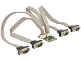 Modul Minipcie I O Pcie Full Size 4 X Seriell Rs-232 Mit Spannungsversorgung