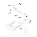 Newstar Soporte De Escritorio Para Monitor Y Notebook
