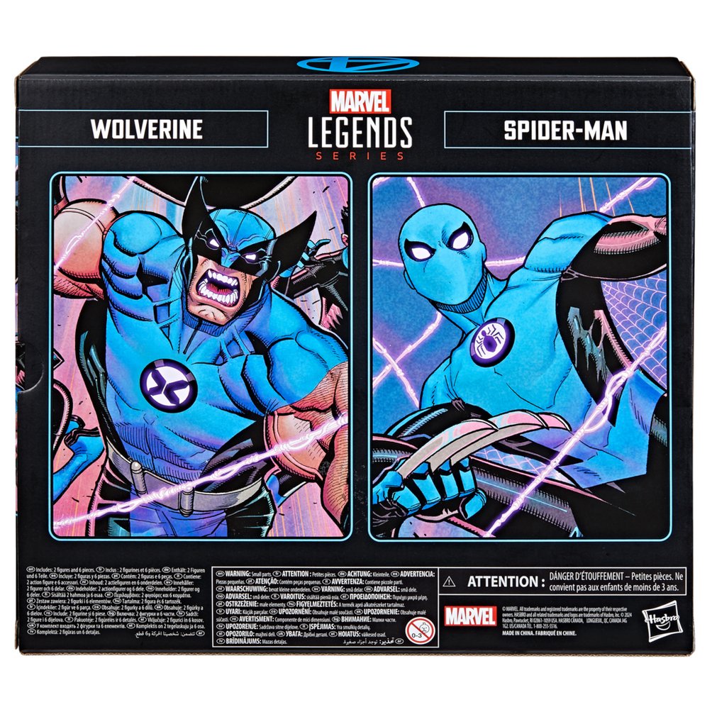 EAN 5010996246240 - Marvel Legends Series Wolverine & Spider-Man imagen 9