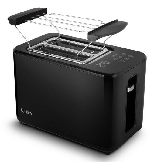 Tostadora  Lauben Lbnt900bc  7 2 Rebanada(S) 900 W Negro