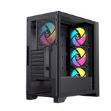 EAN 6977277360141 - Einarex EXCS-PL-600R-B carcasa de ordenador Midi Tower Negro imagen 8