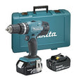 EAN 88381661249 - Makita DHP453RFE taladro 1300 RPM Sin llave 1,8 kg Verde imagen 1