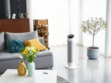 Calefactor  Rowenta Silent Comfort Hq8120 Eléctrico Interior Plata 2400 W Ventilador Eléctrico