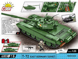 EAN 5902251026257 - COBI T-72 (East Germany/Soviet) imagen 4