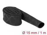 Schrumpfschlauch X-Muster Rutschfest 1 M X 15 Mm Schwarz