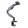EAN 4711475641877 - Thermaltake GEA-MSR-SMSBLK-01 soporte para monitor 124,5 cm (49") Escritorio Negro, Gris imagen 1
