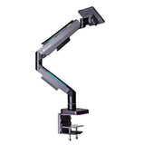 Soporte Para Monitor Thermaltake Single Rgb Gaming Monitor Arm,  Negro, Para Monitores De 17" - 49" Gea-Msr-Smsblk-01