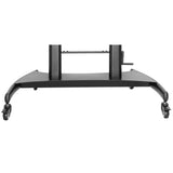 Techly Soporte De Suelo Trolley De Acero Con Altura Regulable, Para Tv De 60'' A 100''