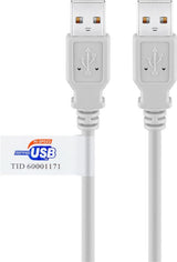 Goobay Cable Usb 2.0 De Alta Velocidad Con Certificado Usb 50796
