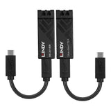 EAN 4002888433129 - Lindy 43312 ampliador de red Transmisor y receptor de red Negro imagen 2
