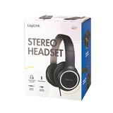 Headset Stereo, With Microphone, 1x 3.5mm, Negro