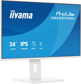 Iiyama Xb2497hsn-W1 (Prolite) - 23.8p Ips Fhd - 1ms - 350cd/Mâ² -  Hdmi-Dp Usb-C.Dock - Hub Usb - 2x2w - Ajustable- Blanco
