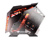 Caja  Pc Cougar Miditorre Conquer Cristal Templado