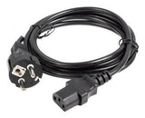 EAN 5901969439670 - Lanberg CA-C13C-14CC-0018-BK cable de transmisión Negro 1,8 m C13 acoplador CEE7/7 imagen 2
