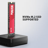 Adsa-M2c11l Base De Conexión Usb-C 3.2 Gen 2 - 1 X Nvme M.2 10gbps