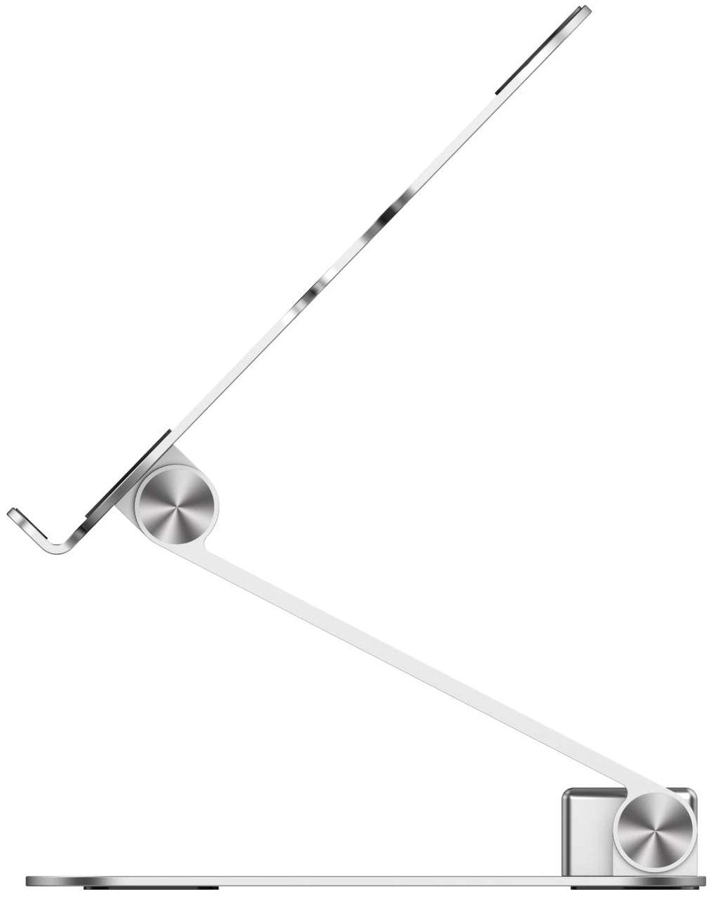 Soporte De Mesa Rapoo Ucs-5001 Para Portátil Con Docking Usb-C 1xhdmi 1 Rj45 Gb 2xusb 3.0 2 Usb-C Color Plata