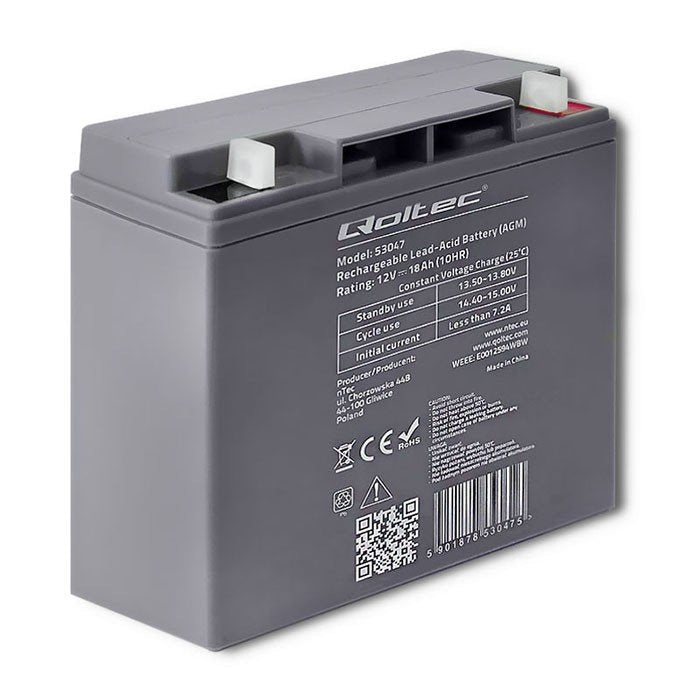 EAN 5901878530475 - Qoltec 53047 cargador y batería cargable imagen 1