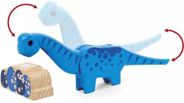 Brio World World World Dinosaur Battery Zug, Play Vehicle 63609600