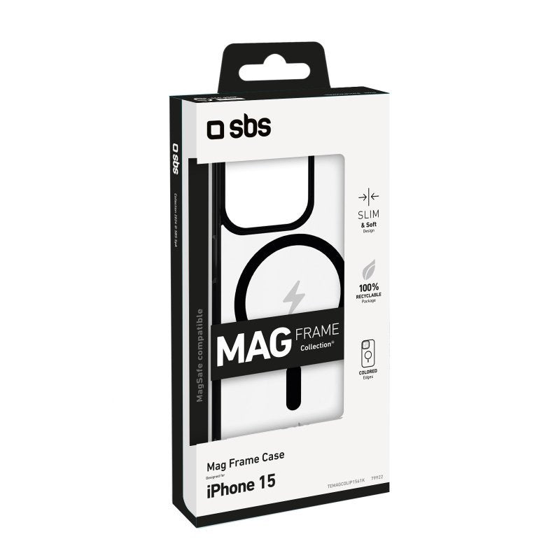 Sbs Magframe Case Iphone 15 Schwarz