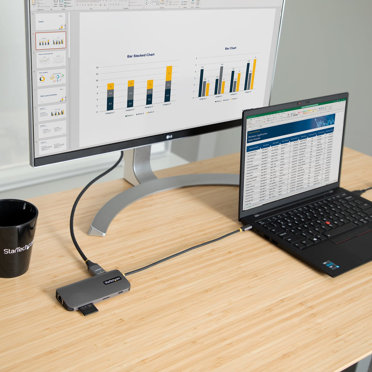EAN 0065030895552 - StarTech.com 115B-USBC-MULTIPORT base para portátil y replicador de puertos Alámbrico USB 3.2 Gen 1 (3.1  imagen 9