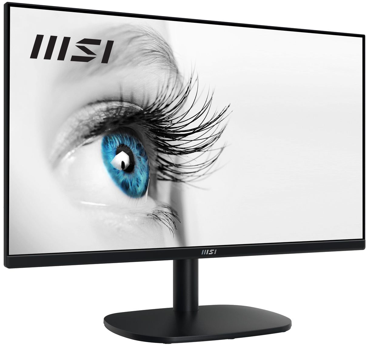Monitor  Msi Pro Mp245vde, Led  23,8 "Negro, Fullhd, Va, Adaptive Sync, Hdmi, Vga, Panel 100hz 9s6-3pc0cm-003