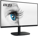 Monitor  Msi Pro Mp245vde, Led  23,8 "Negro, Fullhd, Va, Adaptive Sync, Hdmi, Vga, Panel 100hz 9s6-3pc0cm-003