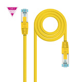 EAN 8433281011540 - Nanocable 10.20.1700-L25-Y cable de red 0,25 m Cat7 SF/UTP (S-FTP) imagen 1
