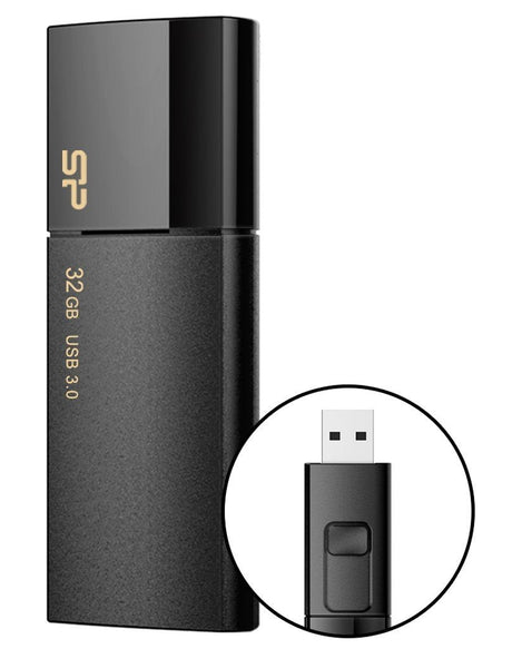 EAN 4712702632477 - Silicon Power Blaze B05 unidad flash USB 32 GB USB tipo A 3.2 Gen 1 (3.1 Gen 1) Negro imagen 8