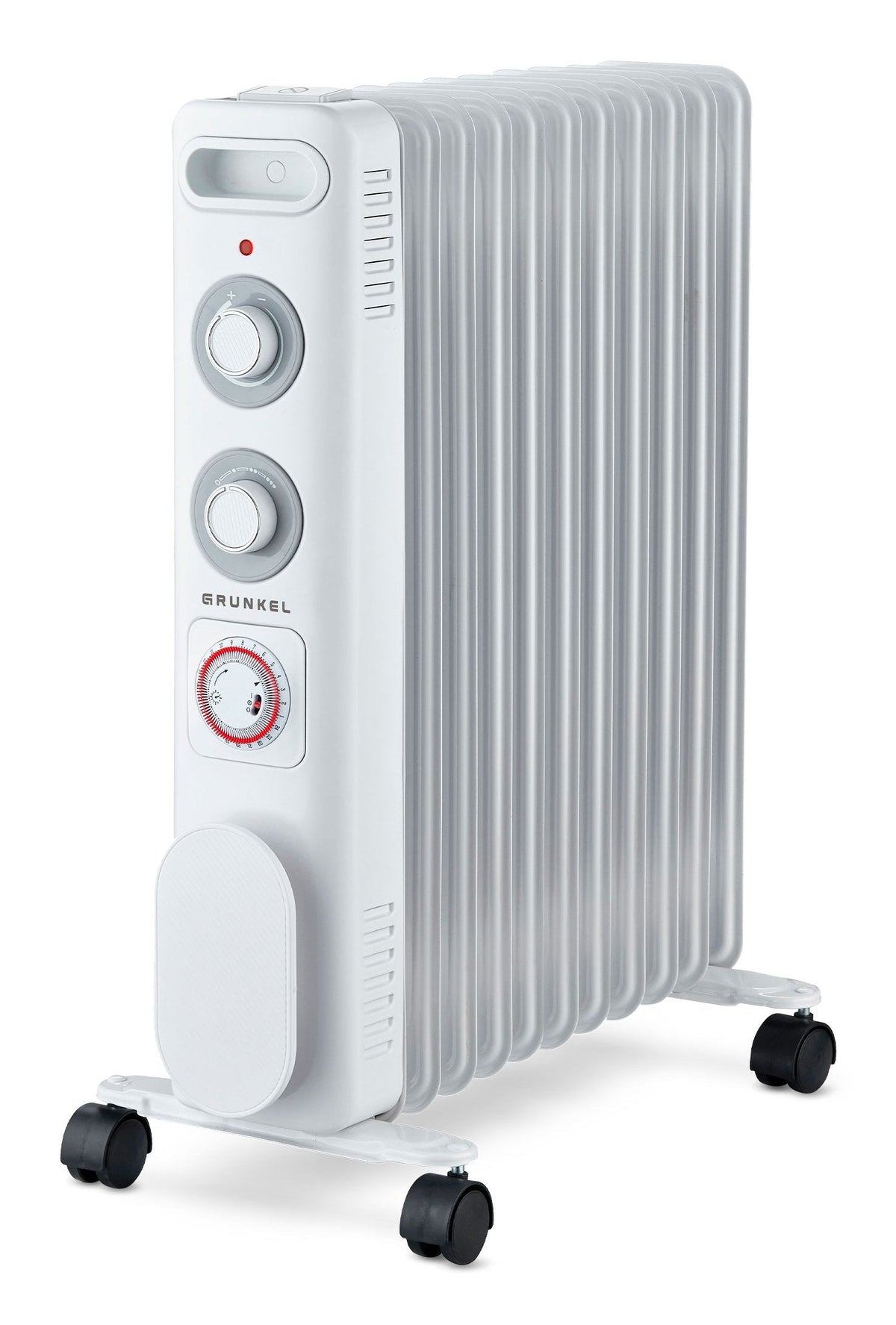 Radiador De Aceite Grunkel Rd-2500s 3 Potencias 2500w 11 Elementos Caloríficos