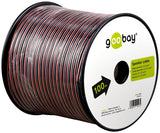 Bobina De 100 Metros Cable Altavoz Rojo-Negro 2x1,50mm Cca-Pvc  Cpr Eca Goobay