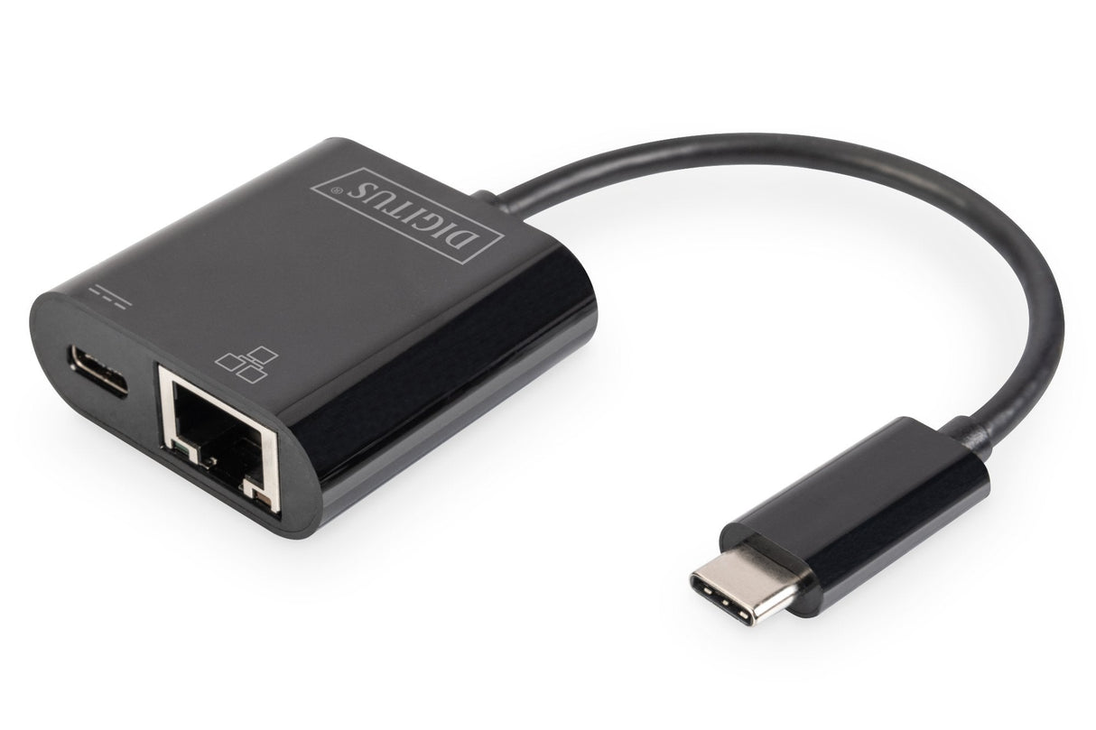 Digitus Adaptador Usb Tipo-C A Gigabit Ethernet Provisto De Power Delivery