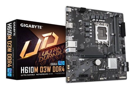 EAN 4719331865245 - GIGABYTE H610M D3W DDR4 placa base Intel H610 LGA 1700 micro ATX imagen 1