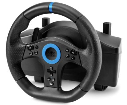 EAN 3700104441828 - Spirit of Gamer SOG-RWP5 mando y volante Negro, Azul USB Volante + Pedales Digital PlayStation 5, PlaySta imagen 1