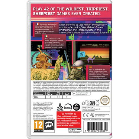 EAN 7350002934869 - Clear River Games Llamasoft: The Jeff Minter Story Estándar Nintendo Switch imagen 2