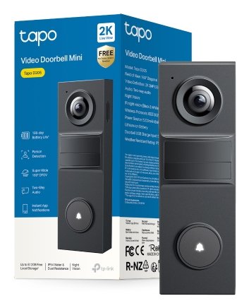 Tp-Link Tapo D205 2k Battery Video Doorbell