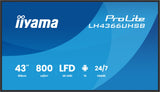 Iiyama Prolite Lh4366uhsb-B1ag - 108 Cm (42.5")