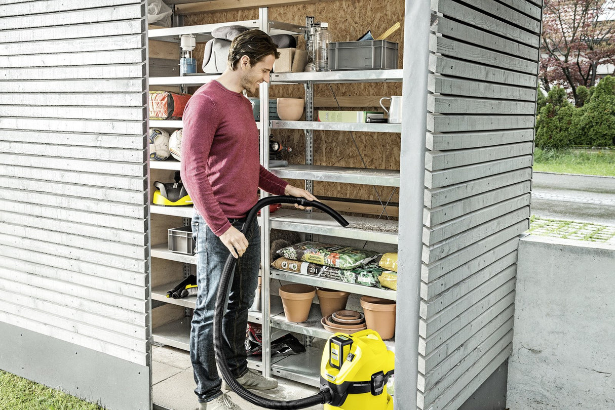 EAN 4054278291871 - Kärcher 1.629-911.0 extractor de polvo Negro, Amarillo 17 L 300 W imagen 7